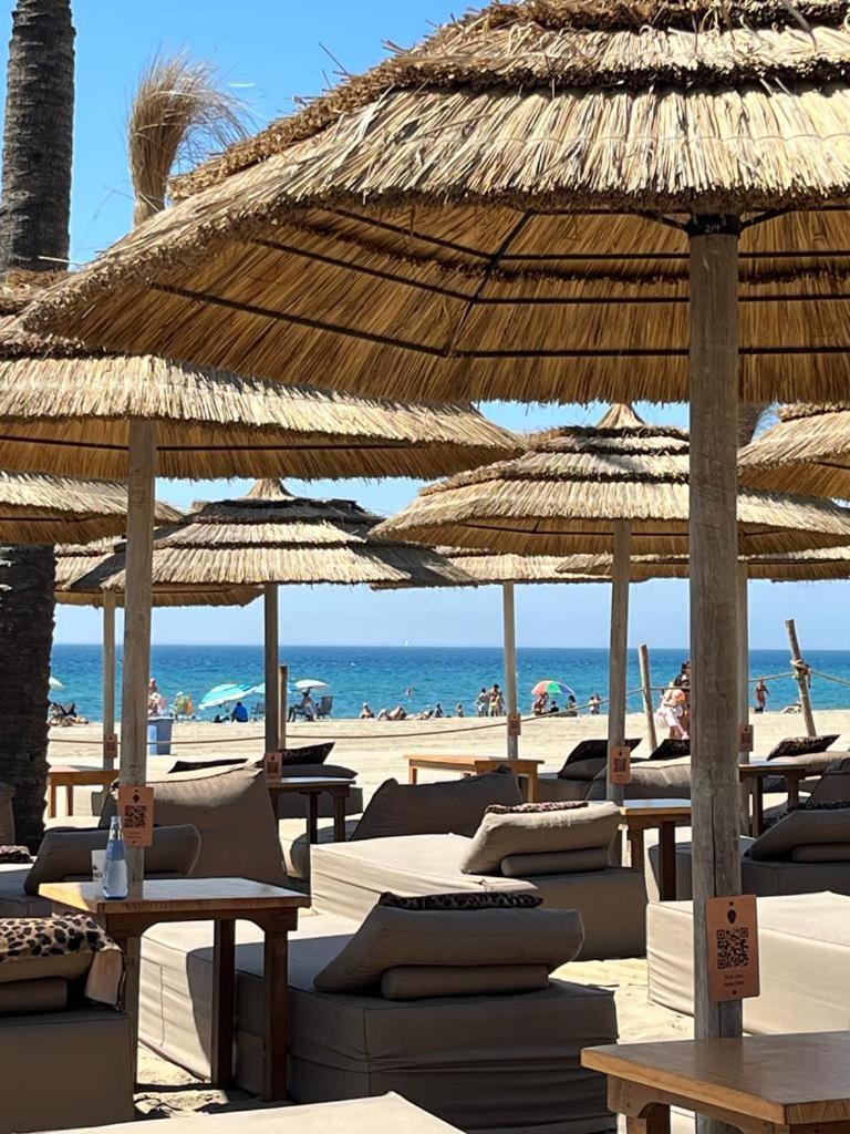 Marbella Luxury Brand New 2-Bedroom Apartment, 3 Min Walk To The Beach! Luaran gambar